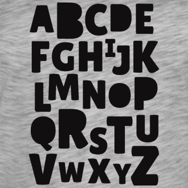 Grundschule T-Shirt - ABC Alphabet Lehrer Grundschule Eindschulung