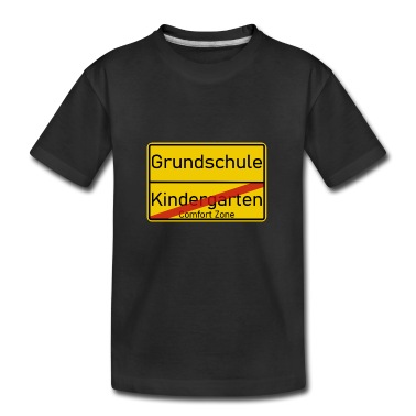 Grundschule T-Shirt - Hallo Grundschule Ortsschild Geschenk