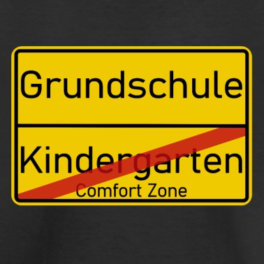 Grundschule T-Shirt - Hallo Grundschule Ortsschild Geschenk
