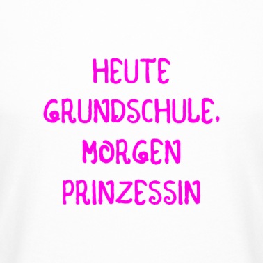 Grundschule T-Shirt - Prinzessin Grundschule Pink Mädchen Girl