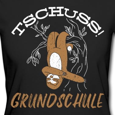 Grundschule T-Shirt - Tschüss Grundschule Abschluss Dabbing Faultier Ges