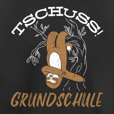 Grundschule T-Shirt - Tschüss Grundschule Abschluss Dabbing Faultier Ges