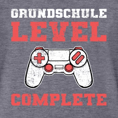 Grundschule T-Shirt - Grundschule Level Complete Controller Games