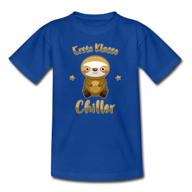Grundschule T-Shirt - Einschulung Grundschule Erste Klasse Faultier