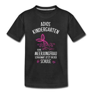 Grundschule T-Shirt - Einschulung Grundschule Erste Klasse Meerjungfrau