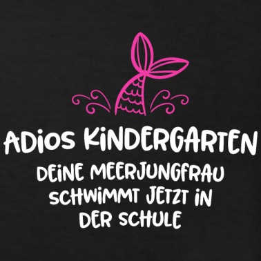 Grundschule T-Shirt - Einschulung Grundschule Erste Klasse Meerjungfrau