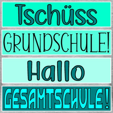 Grundschule T-Shirt - Tschüss Grundschule Hallo GESAMTSCHULE 5. Klasse