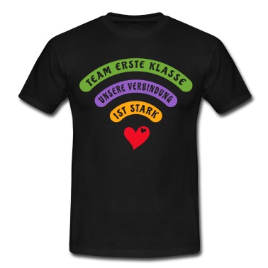 Grundschule T-Shirt - Team erste Klasse Motivation Grundschule Wifi.