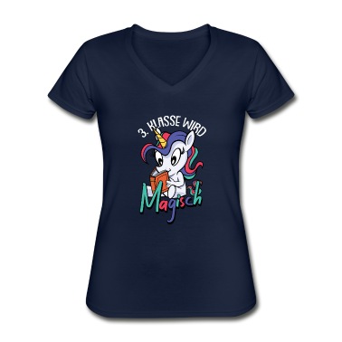 Grundschule T-Shirt - 3. Klasse Schule Grundschule Einhorn Geschenk