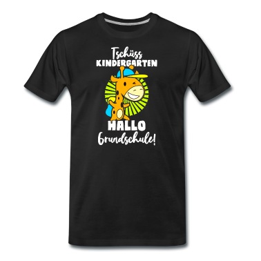Grundschule T-Shirt - Tschüss Kindergarten hallo Grundschule Schulanfang