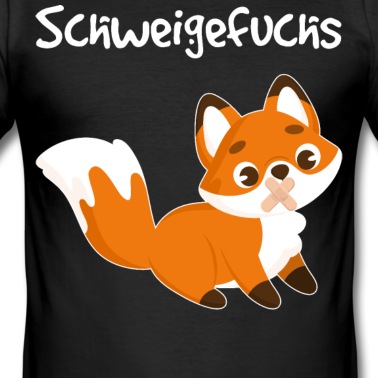 Grundschule T-Shirt - Schweigefuchs Grundschule Schüler Design Geschenk