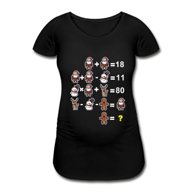 Grundschule T-Shirt - Mathe Rätsel Mathelehrer Grundschule Weihnachten
