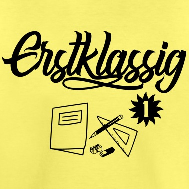 Grundschule T-Shirt - Erstklassig Schulkind Grundschule Einschulung 1