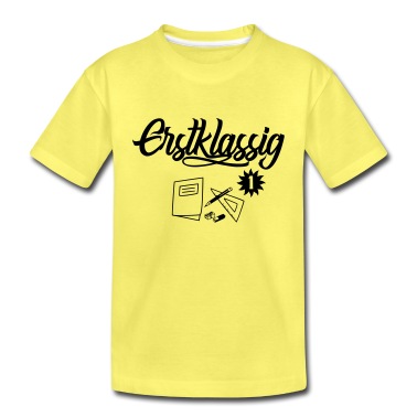 Grundschule T-Shirt - Erstklassig Schulkind Grundschule Einschulung 1