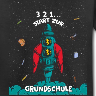 Grundschule T-Shirt - Start Grundschule 1 Klasse Einschulung Geschenk Ki