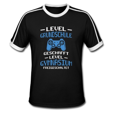 Grundschule T-Shirt - Schulkind Grundschule/Gymnasium Gamer Geschenk