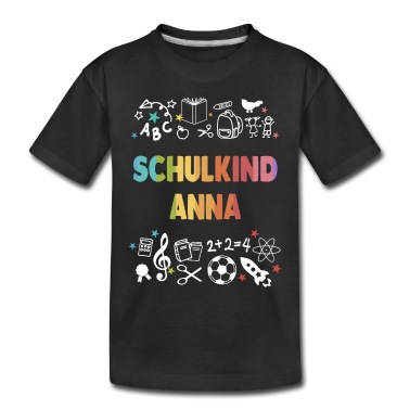 Grundschule T-Shirt - Kindergarten vorbei Schulkind Anna Grundschule