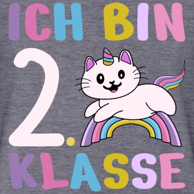 Grundschule T-Shirt - Schule 2. Klasse Schulkind Schüler Grundschule