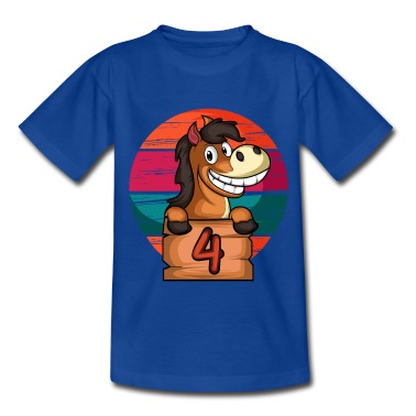Grundschule T-Shirt - 4. Geburtstag Grundschüler Geburtstag Motiv