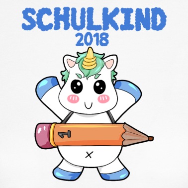 Grundschule T-Shirt - Schulkind Einhorn Einschulung Grundschule