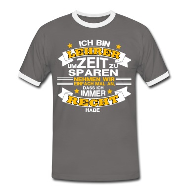 Grundschule T-Shirt - Ich Bin Lehrer Lehrerin Grundschule Geschenk