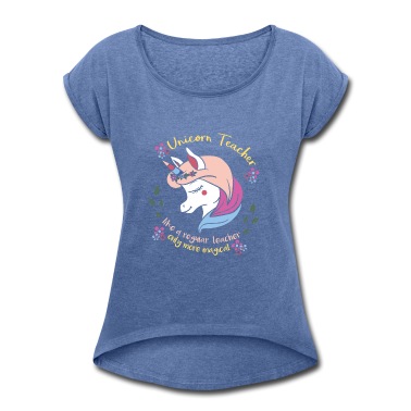 Grundschule T-Shirt - Einhorn Grundschule lehrer Shirt