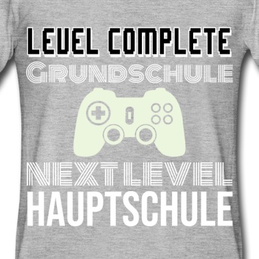 Grundschule T-Shirt - Grundschule ist vorbei Level Hauptschule