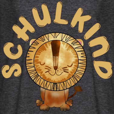 Grundschule T-Shirt - LÖWEN SCHULKIND GRUNDSCHULE SCHULE