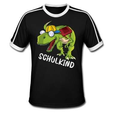 Grundschule T-Shirt - T-Rex Rucksack Schultasche Schulranzen Grundschule