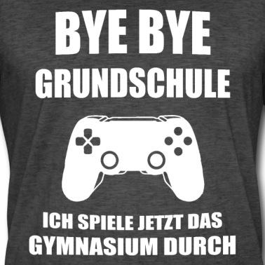 Grundschule T-Shirt - Bye Bye Grundschule Gymnasium Gymnasiast Geschenk