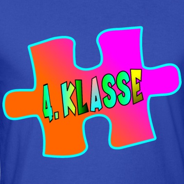 Grundschule T-Shirt - 4 Klasse Viertklässler Grundschüler Puzzeln SPIEL