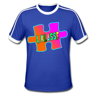 Grundschule T-Shirt - 4 Klasse Viertklässler Grundschüler Puzzeln SPIEL