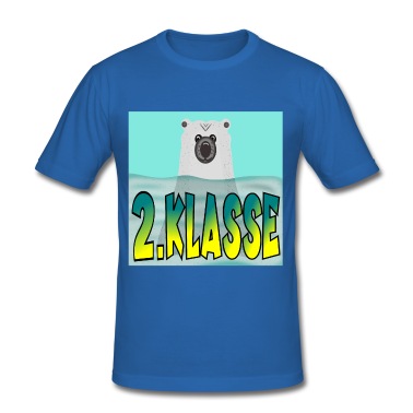 Grundschule T-Shirt - 2 Klasse ZWEITKLÄSSLER GRUNDSCHULE EISBÄR KLIMA