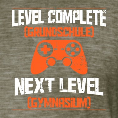 Grundschule T-Shirt - Grundschule Level Complete - Next Level Gymnasium