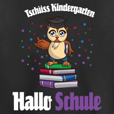 Grundschule T-Shirt - Hallo Schule Einschulung 1. Klasse Grundschule