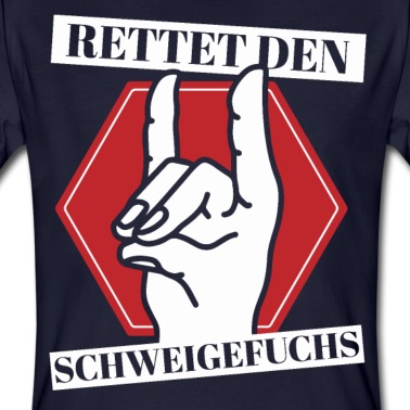 Grundschule T-Shirt - Schweigefuchs Lehrer Grundschule Kindergarten