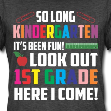 Grundschule T-Shirt - Kindergarten Ende Einschulung Grundschule Geschenk