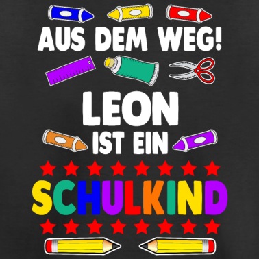 Grundschule T-Shirt - Leon Grundschule erste Klasse Jungen