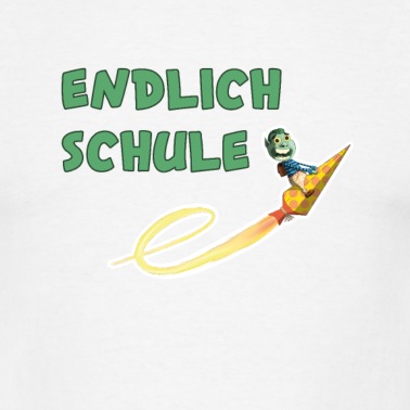 Grundschule T-Shirt - Endlich Schule Kinder Monster Sprüche Grundschule