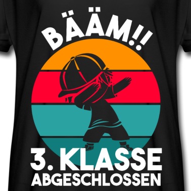 Grundschule T-Shirt - 3. Klasse Abgeschlossen Grundschule Schulkind Drit