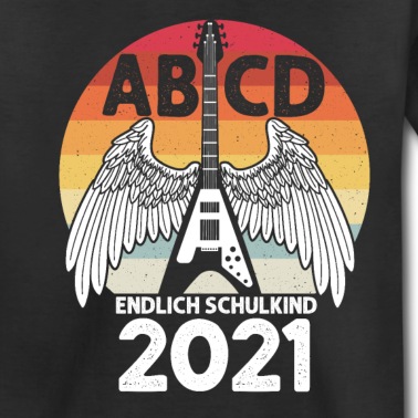 Grundschule T-Shirt - Endlich Schulkind 2021 ABCD Schulanfang Grundschul
