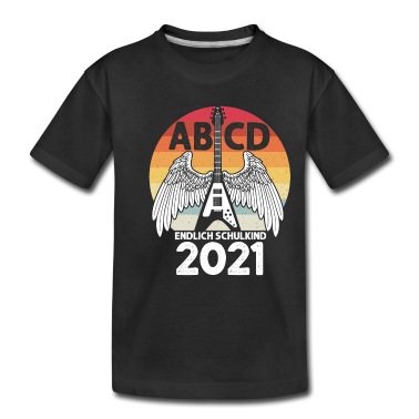 Grundschule T-Shirt - Endlich Schulkind 2021 ABCD Schulanfang Grundschul