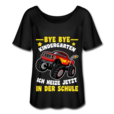 Grundschule T-Shirt - Bye Bye Kindergarten Grundschule Einschulung Monst