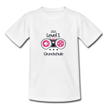 Grundschule T-Shirt - Einschulung Level1