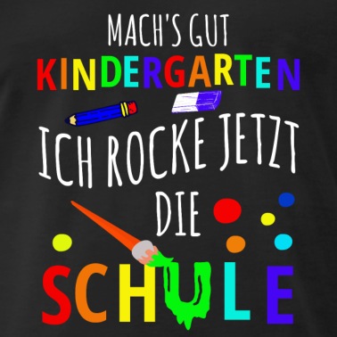 Grundschule T-Shirt - Schulkind 2021 Lustig Ich rocke die Schule T-Shirt