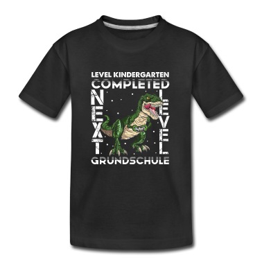 Grundschule T-Shirt - Kindergarten Level Complete - Next Level Grundschu