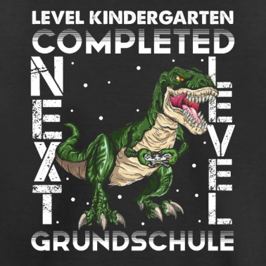 Grundschule T-Shirt - Kindergarten Level Complete - Next Level Grundschu