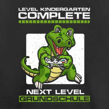 Grundschule T-Shirt - Kindergarten Level Complete - Next Level Grundschu
