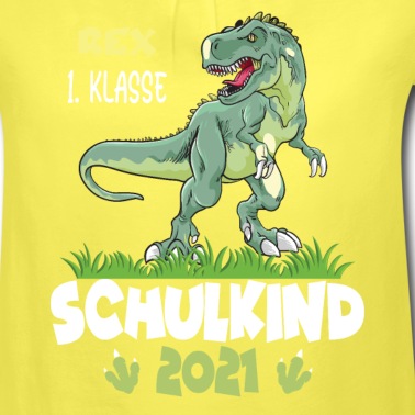 Grundschule T-Shirt - Dinosaurier - Schulkind 2021