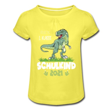 Grundschule T-Shirt - Dinosaurier - Schulkind 2021